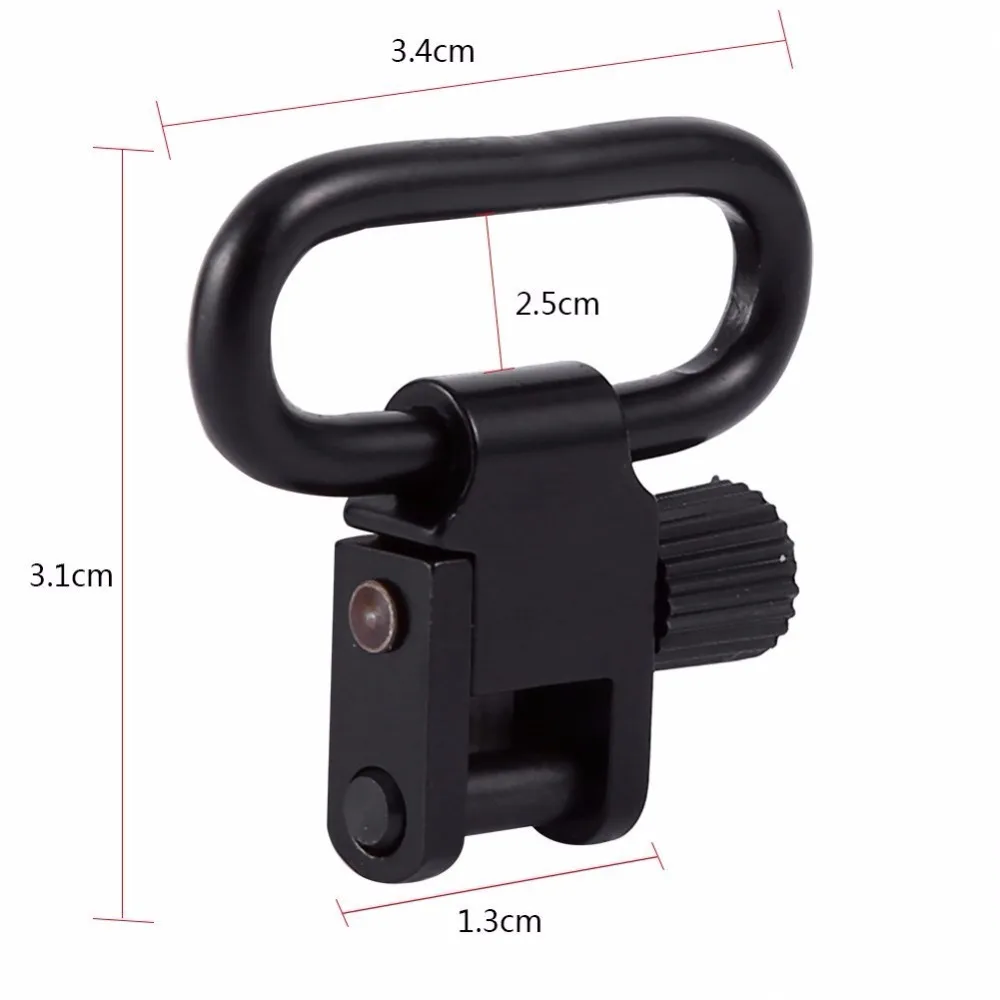 1 комплект 2 шт QD пистолет слинг аксессуары быстрая Съемная стропа набор