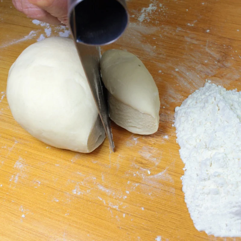 Flour Pastry Scale Baking Tools New Useful Arrival Cakes Pizza Dough Scraper Cutter Kitchen Stainless Steel | Дом и сад