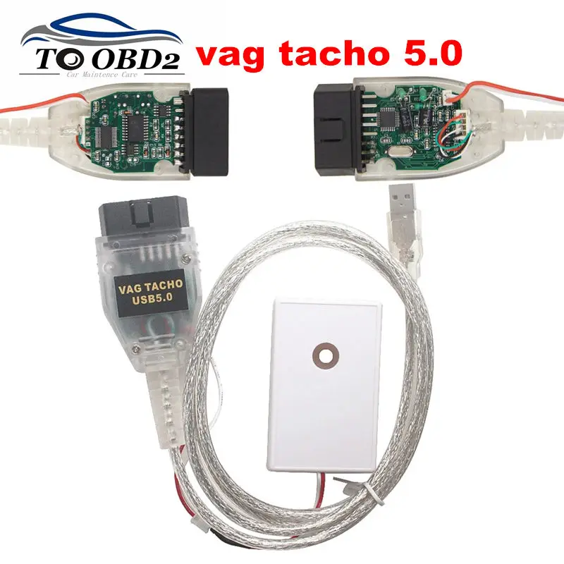 Новейшая версия VAG Tacho USB 5,0 VAG серия FTDI FT245RL чип VAG Tacho 5,0 автомобильный диагностический Поддержка VDO vagtacho usb 5,0