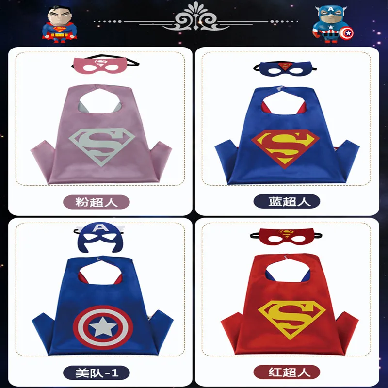 Суперлига Супермен Американский капитан Железный человек Человек-паук плащ