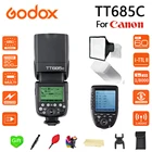 Godox TT685C TT685N TT685S TT685O TT685F HSS TTL Вспышка Speedlite + XPRO-CNSFO передатчик для цифровой зеркальной камеры Canon Nikon Sony FUJI Olympus