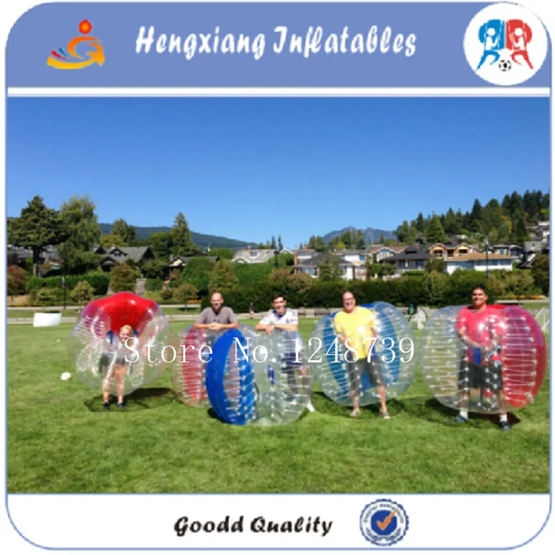 10 шт. + 2 вентилятора 2017 Лидер продаж надувной футбольный мяч человеческий loopy