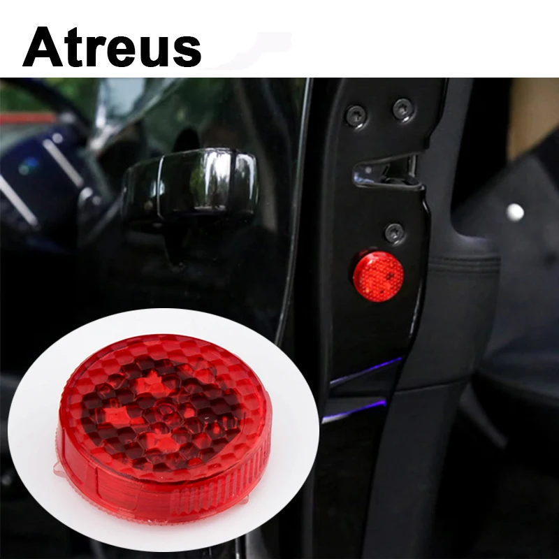 Atreus 2 шт. двери автомобиля предупреждающий сигнал аварийный стробирующий