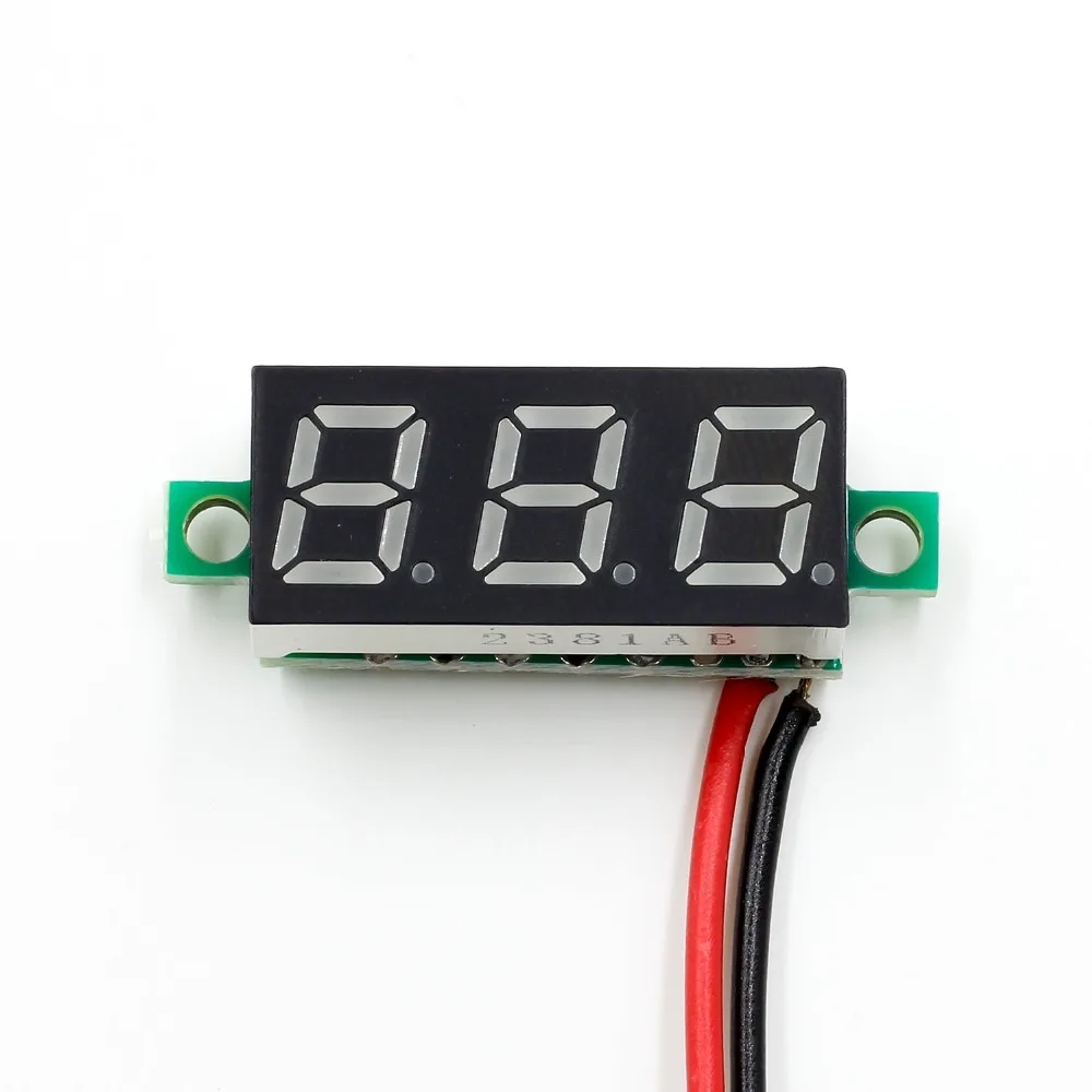 0,28 дюймов 2,5 V-30 V Мини цифровой вольтметр Напряжение метр тестер светодиодный Экран электронный Запчасти аксессуары Цифровой вольтметр