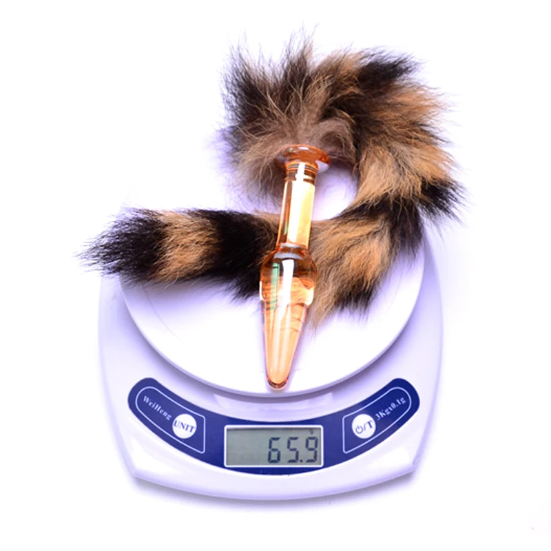 Анальная пробка лисий хвост точка G Стимуляция клитора массаж простаты Анальные