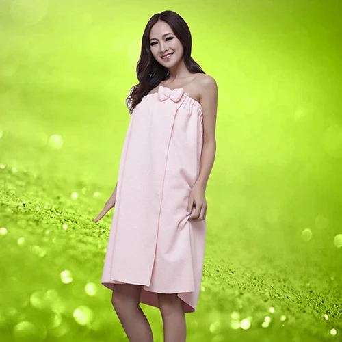 Для женщин Абсорбент микрофибры душ Средства ухода за кожей SPA лук ванной