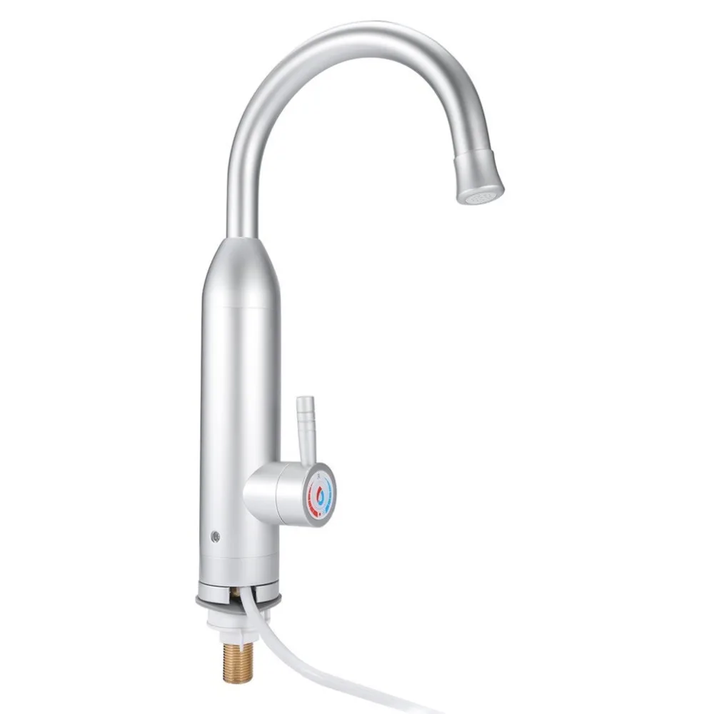 12 Вт сплав экономии энергии мгновенный Электрический водонагреватель кран кухня