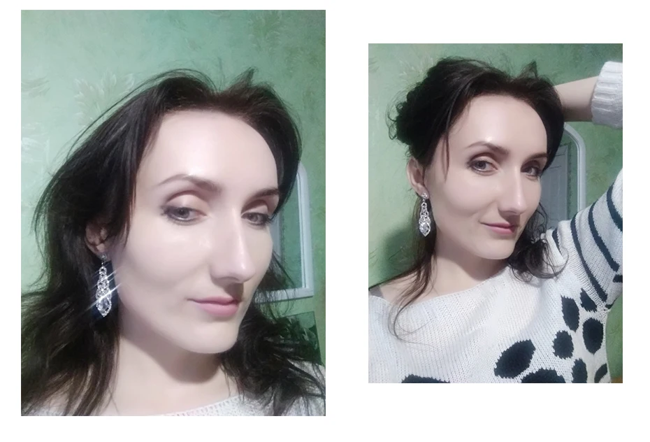 Miallo, модные, австрийские кристаллы, сплав, для невесты, длинные серьги для женщин, для свадьбы, большие серьги для невесты, подружек невесты