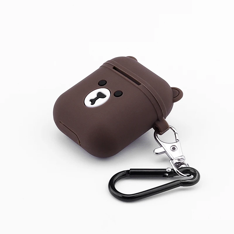 Чехол для наушников для airpods 2 Чехол Мягкий силиконовый Apple Airpods/i10/i11 i20/i30 Tws bear Mickey air pods защитный чехол