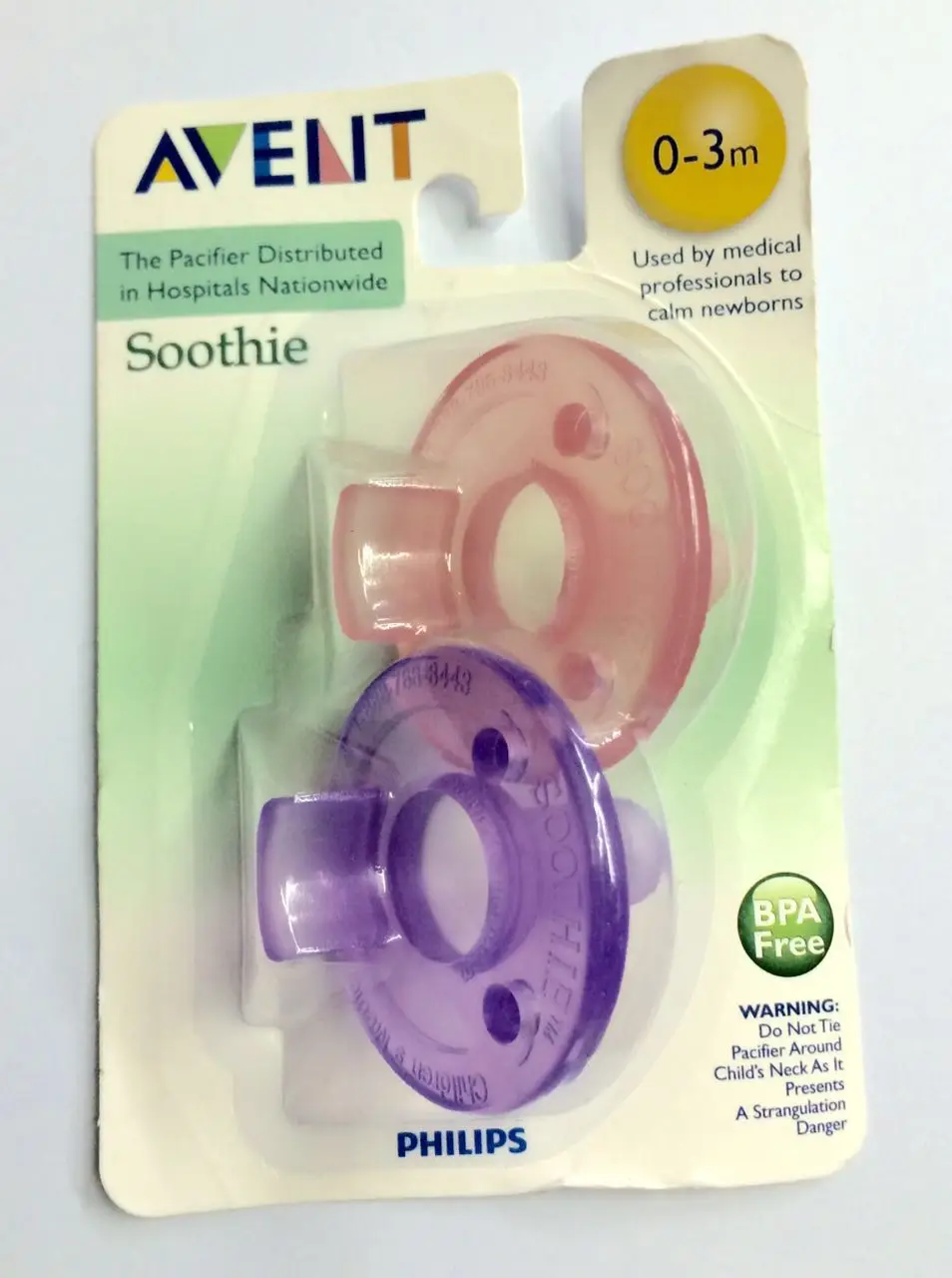 Многоцветный Avent пустышка Avent Ортодонтическая пустышка Avent Soothie соска BPA-Free Dummy-0-3M 2 шт - Цвет: Многоцветный