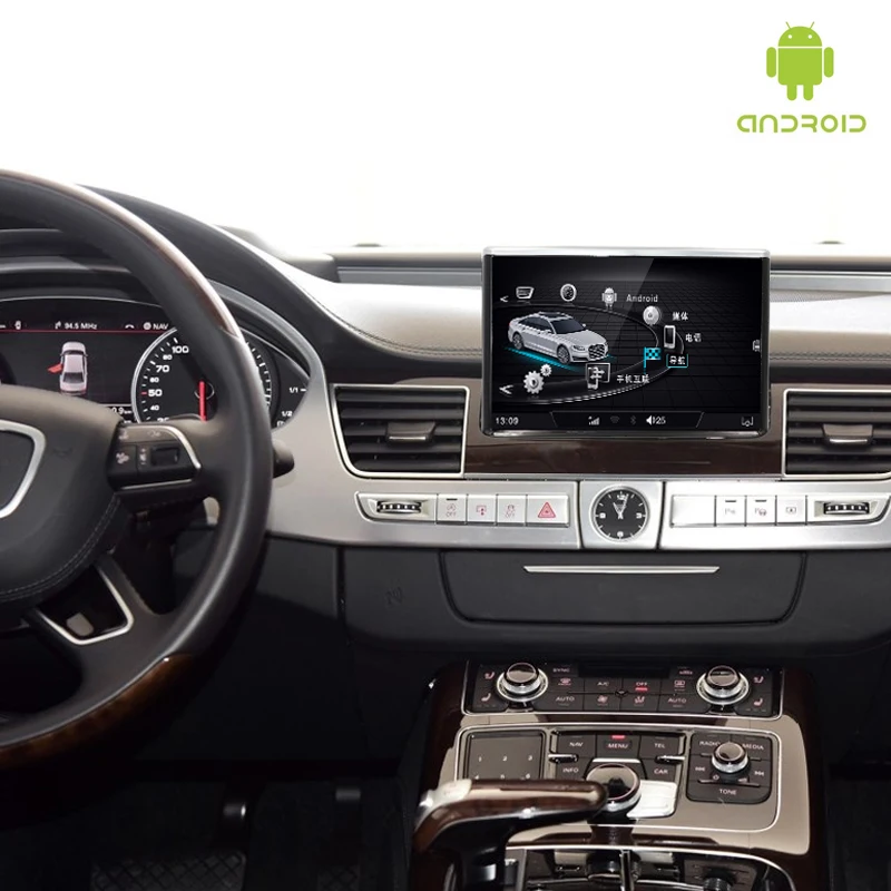NVTECH 8 ''HD дисплей для Audi A8 мультимедийная навигационная панель dvd-плеер с wifi и 4G SIM подключение 2011