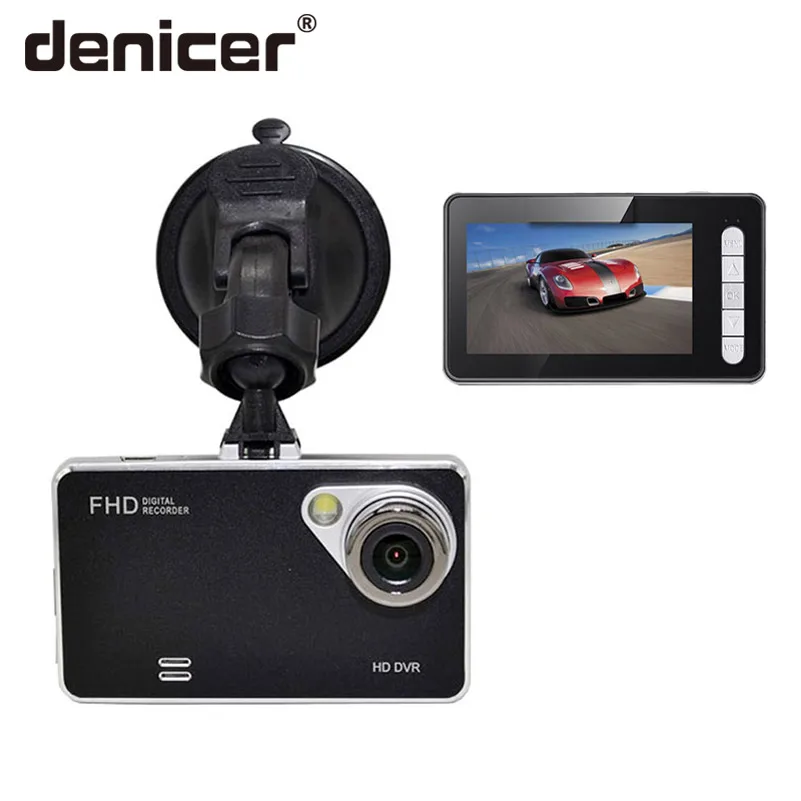 Denicer Mini 3 0 дюймов Автомобильный видеорегистратор камера Full HD 1080P видео Dvr рекордер