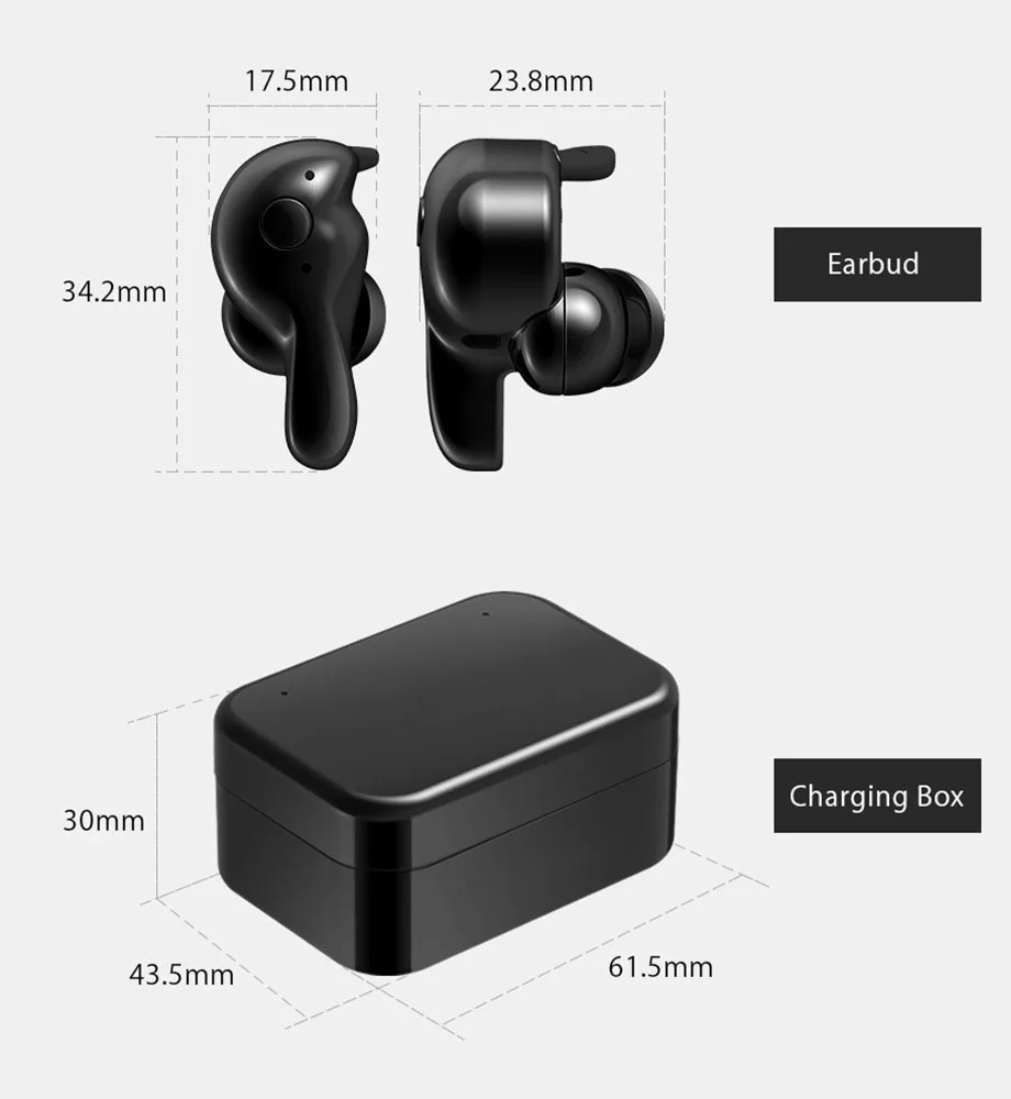 U winner Mijiaer Bluetooth 5,0 СПЦ наушники Беспроводной с микрофоном мини наушники Спорт Беспроводной наушники с зарядки окно для Xiaomi iphone - Цвет: U winner