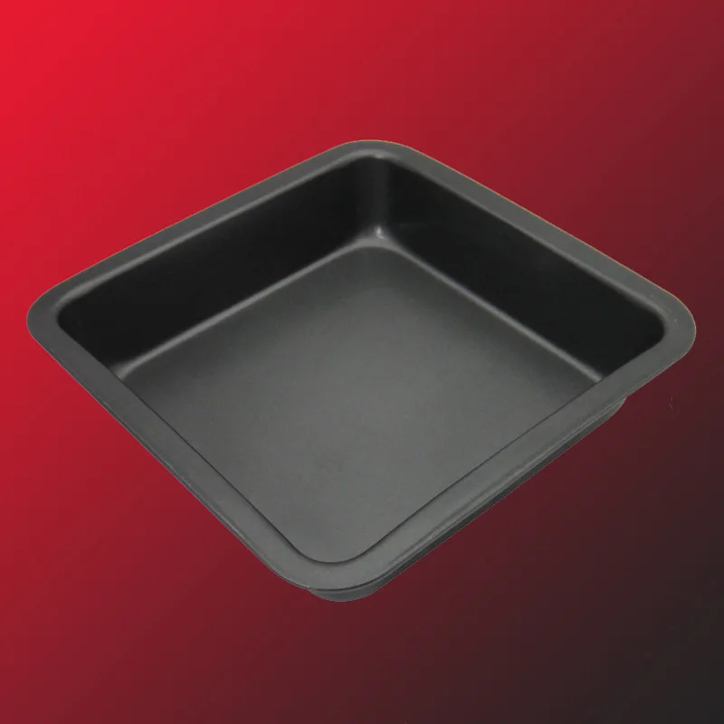 1 шт. черный квадратный противень с антипригарным покрытием торт форма из