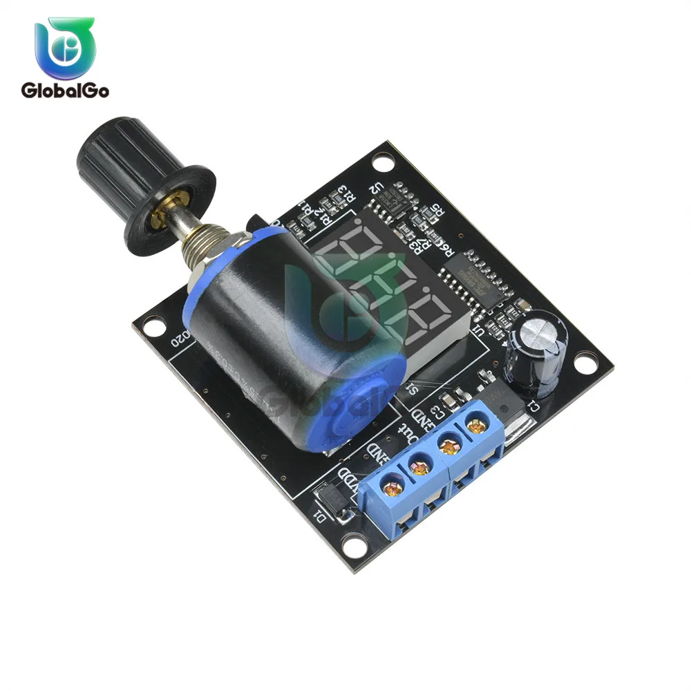 Светодиодный модуль генератора сигналов с цифровым дисплеем DC 12 V 24 4-20mA