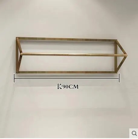 Simple wall hanging women's clothing store hanger rack children's clothing hanger - Цвет: 9