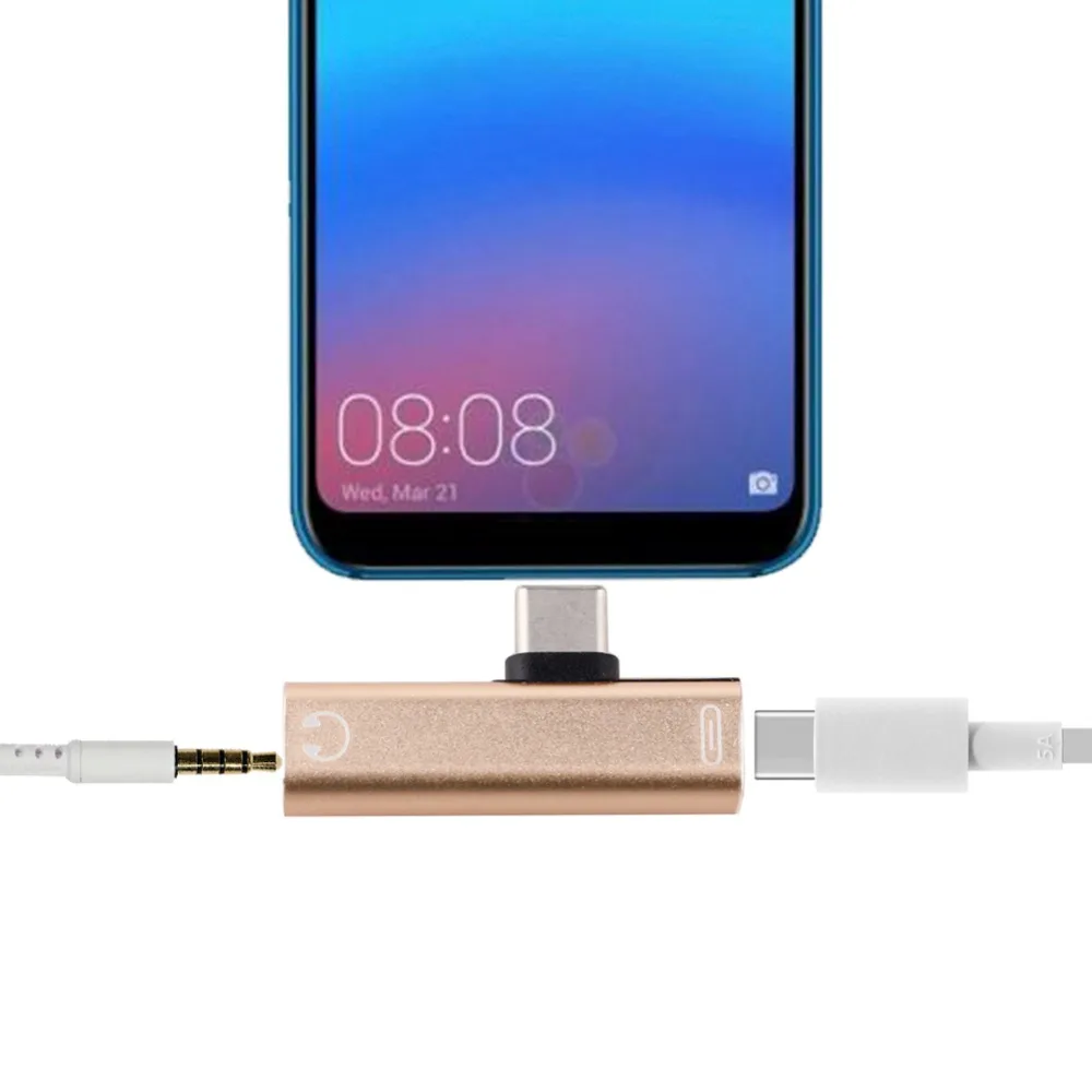 USB Type-C на 3 5 мм разъем AUX для наушников аудио сплиттер конвертер адаптер кабель