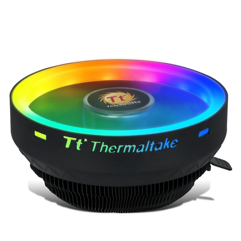 Thermaltake красочный ананас настольный компьютер процессор нажимной радиатор RGB бесшумный вентилятор amd/intel 1155/1151/1150/1366 - Цвет лезвия: color
