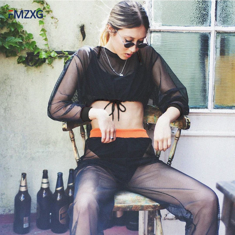 Женская прозрачная куртка с голограммой белая/черная летняя одежда для