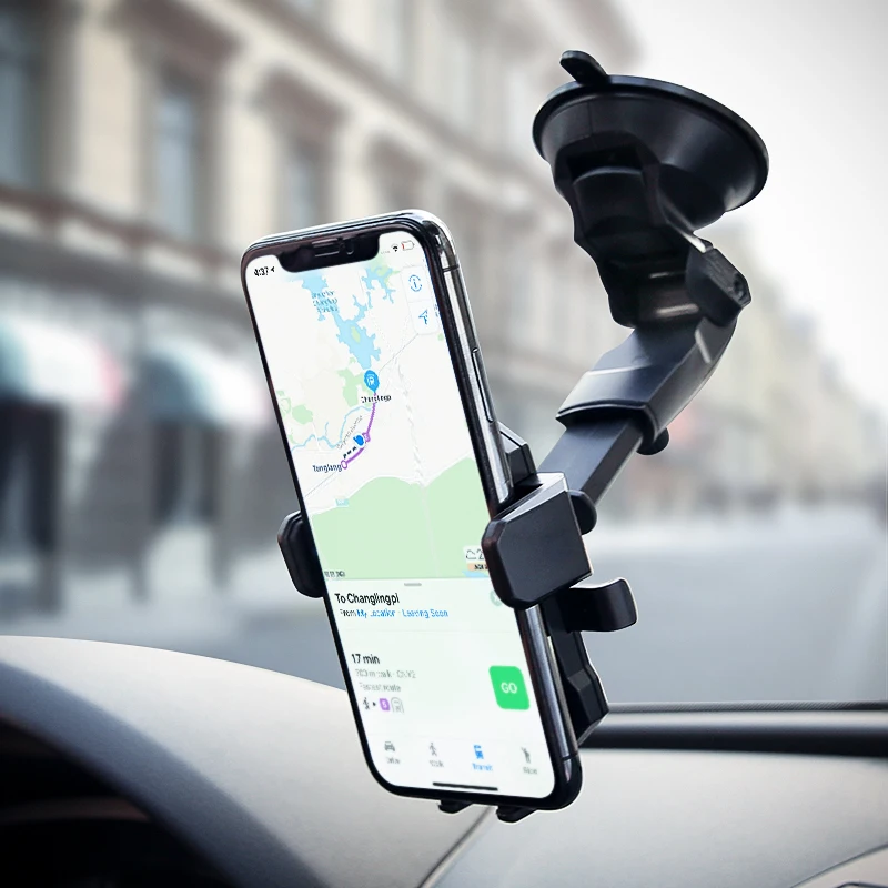 FLOVEME мобильного телефона держатель 360 градусов Sucker автомобильный для iPhone 6 6s плюс 7