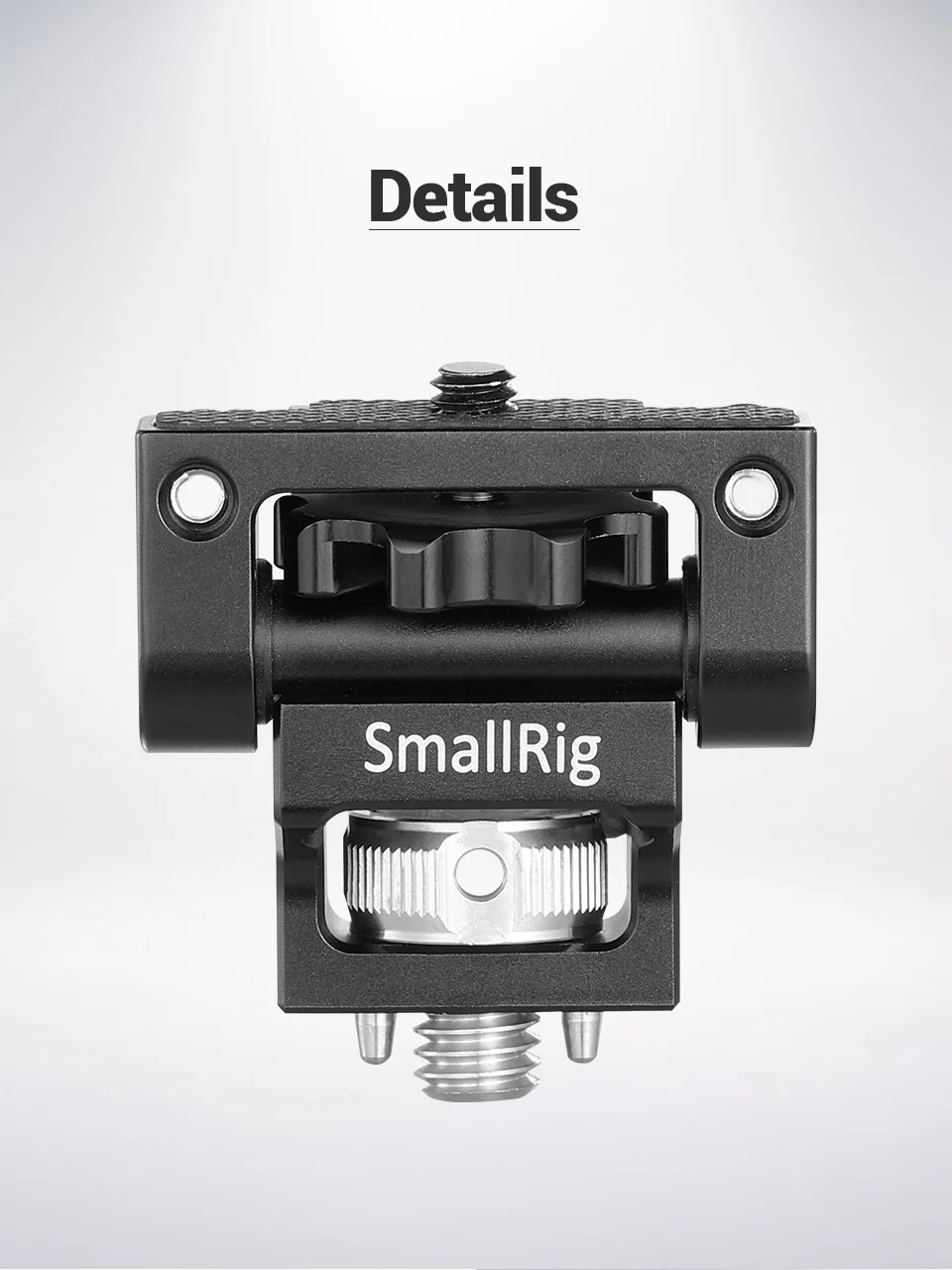 SmallRig универсальная камера DSLR поворотное крепление для монитора с контактами Arri для фиксации монитора с камерой-2174
