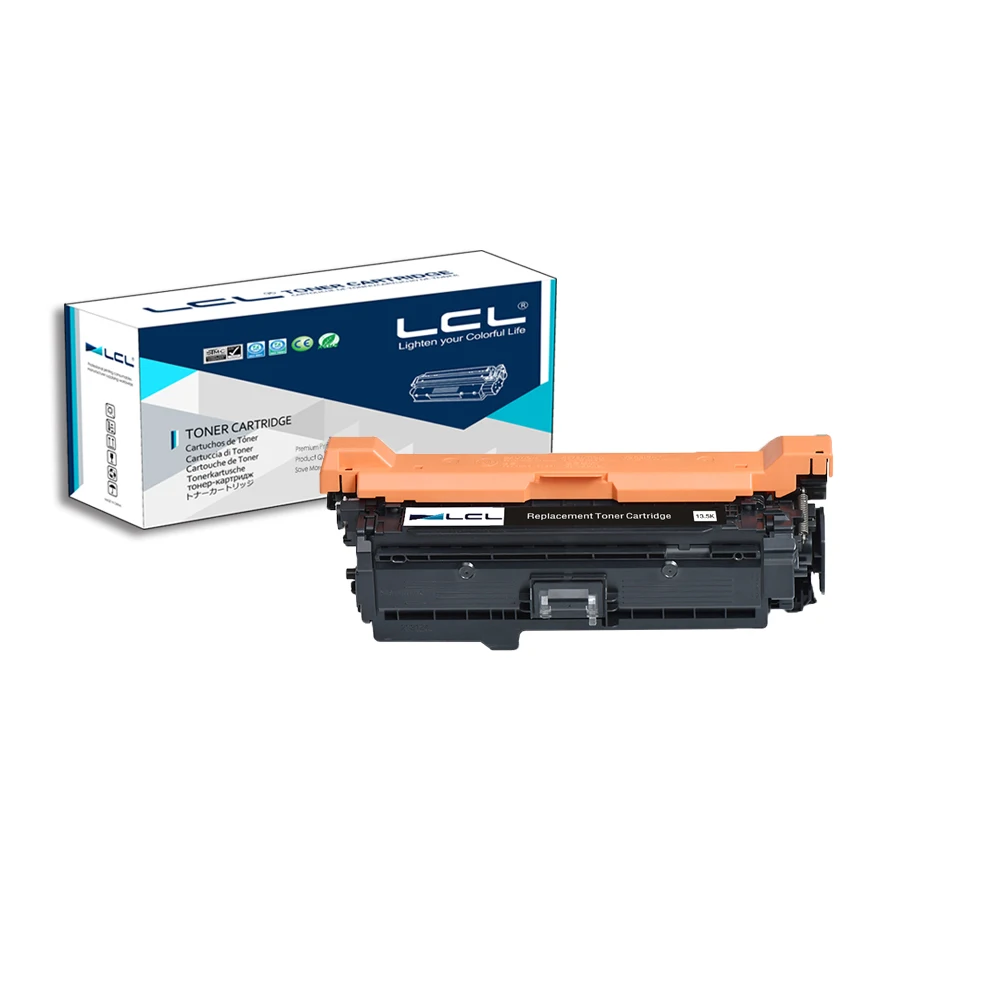 Тонер картридж LCL 504X 504A CE250X CE251A CE252A CE253A (4 упаковки) совместимый с HP Color laserJet