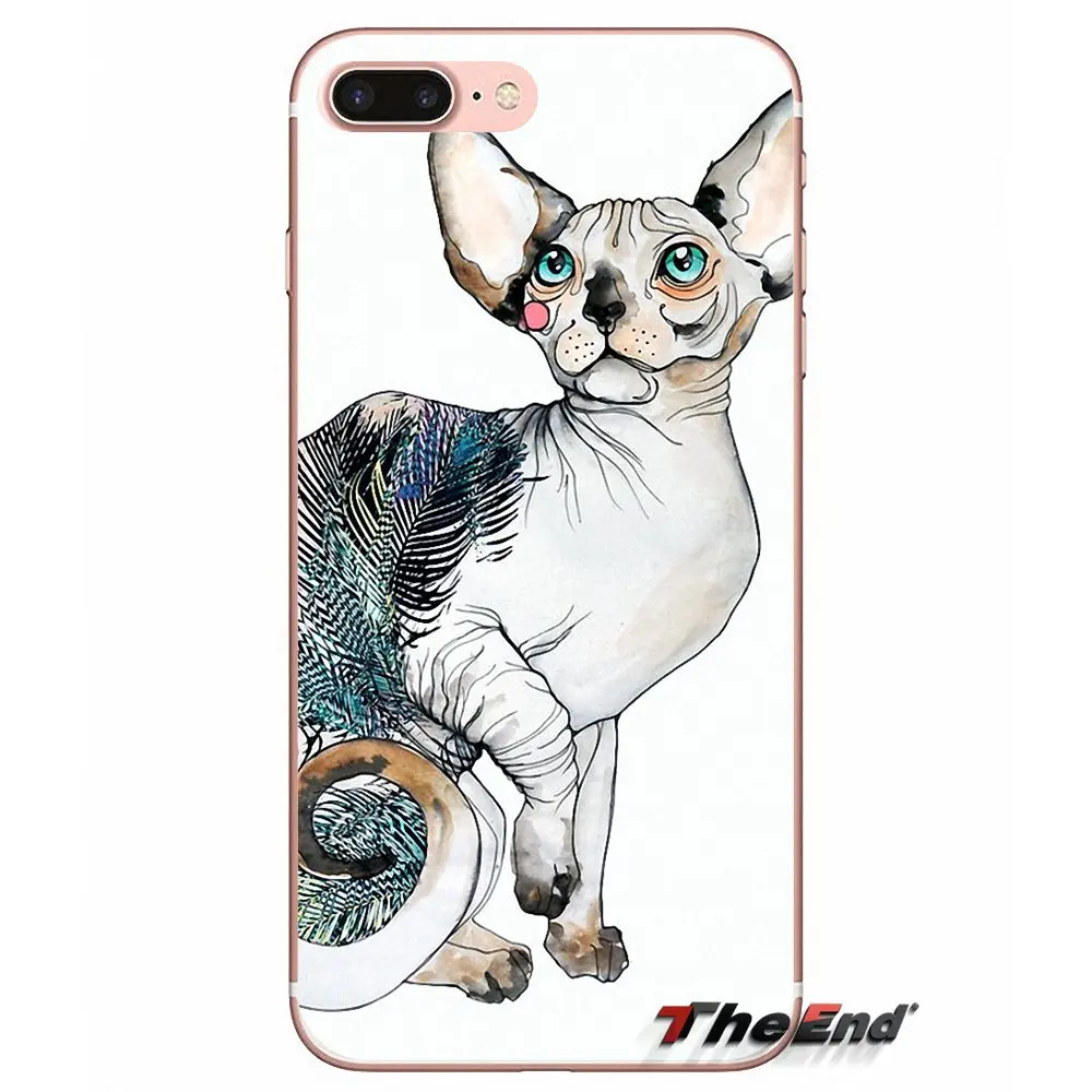 Аксессуары чехлы для телефонов Xiaomi Mi6 Mi 6 A1 Max Mix 2 5X 6X Redmi Note 5 5A 4X 4A A4 4 3 Plus Pro sphynx cat |