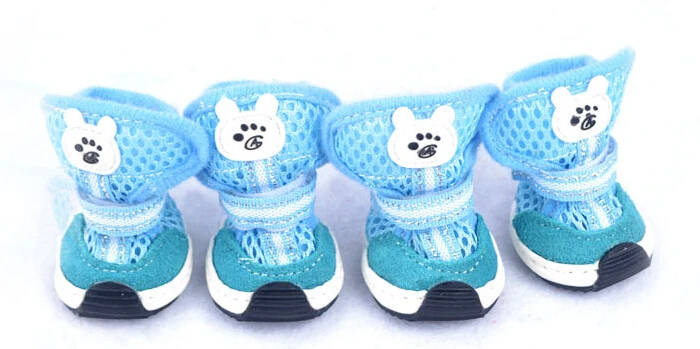 Бесплатная доставка 4 шт./компл. обувь для кошек и собак щенков спортивные ботинки