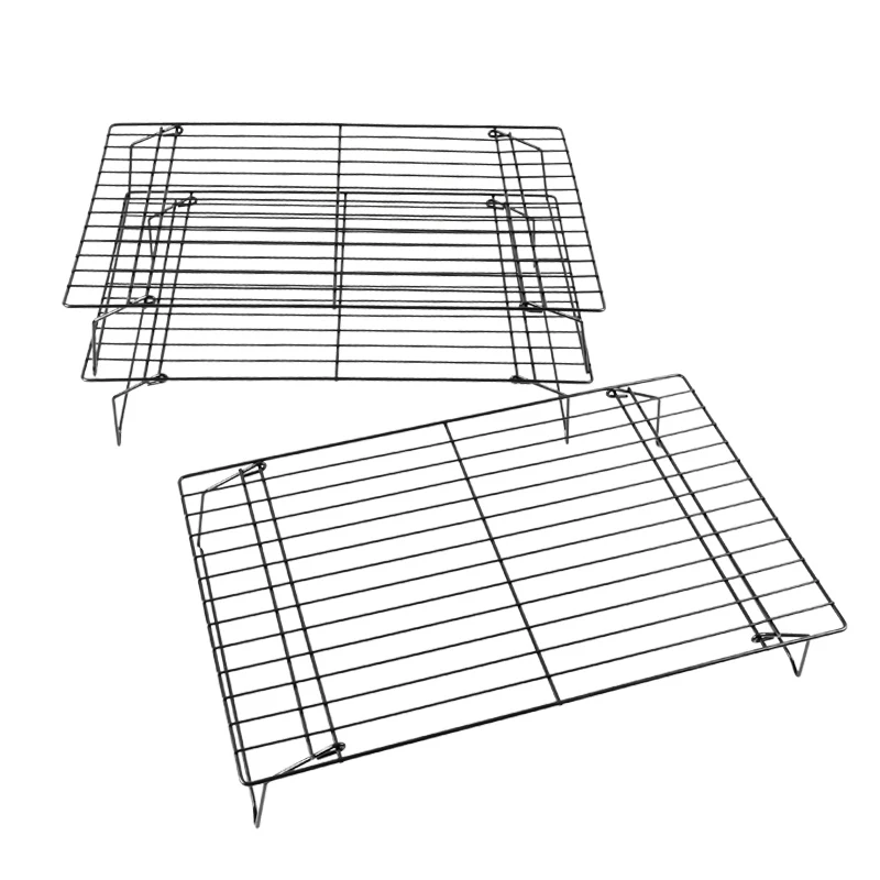 3 слойная Штабелируемая охлаждающая стойка металлический держатель печенья для