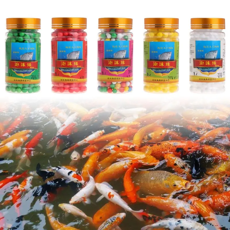 

Foam Beads Carp Fishing Bait Lure Tackle Beans Floating Rigging Ball Accessories