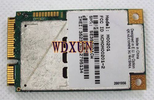 Опция 7 2 m Gtm378 беспроводной внутренний Pcie Pci e трехдиапазонный Hsdpa Umts в 2100 1900 850 Edge/gprs