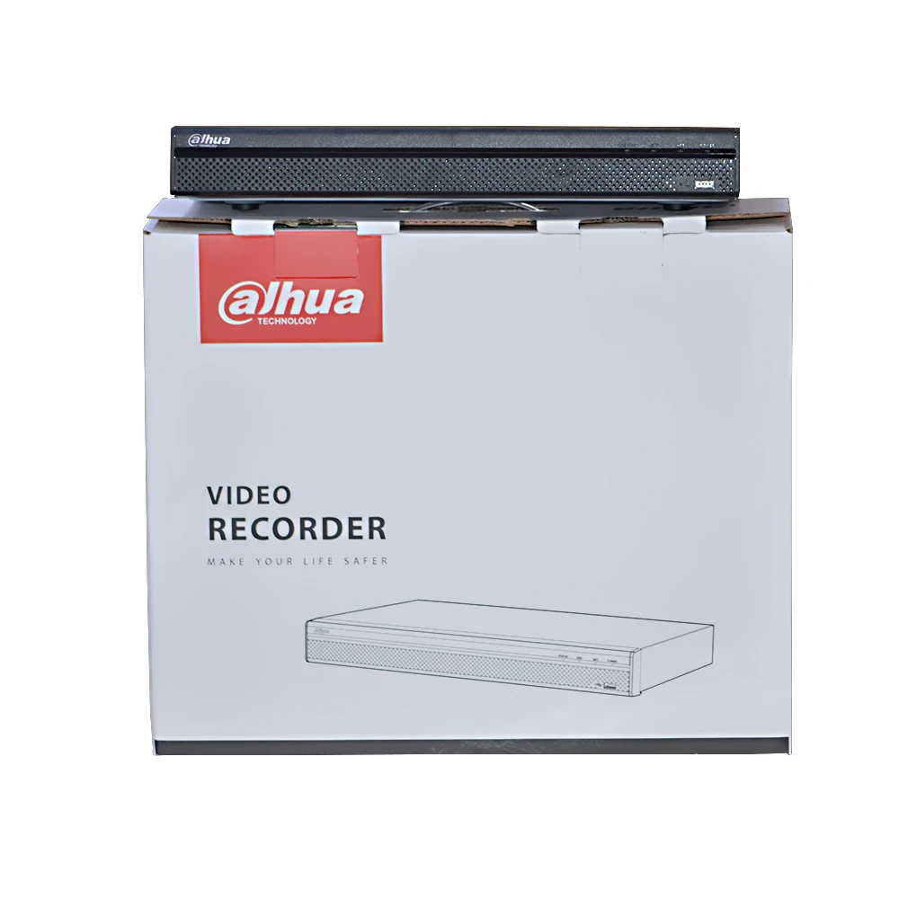 DH NVR2108HS-S2 8CH Compact 1U Lite H264+ Network Video Recorder Onvif SATA Interface Support For IP Camera CCTV kits with logo |