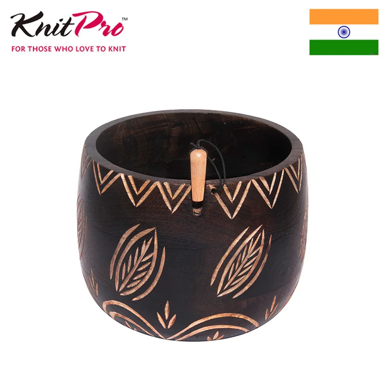 Деревянные миски и ящики для пряжи knitpro|box box|bowl woodbox wood |