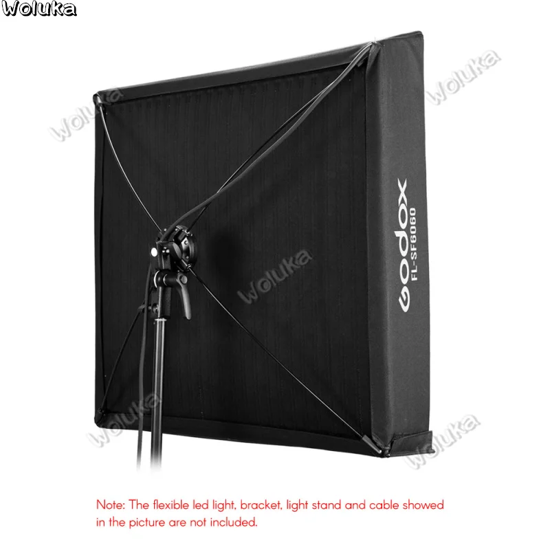 Godox FL-SF6060 набор софтбоксов для FL150S гибкий светодиодный светильник сотовая сетка мягкая ткань для записи портретной фотографии CD50 T03