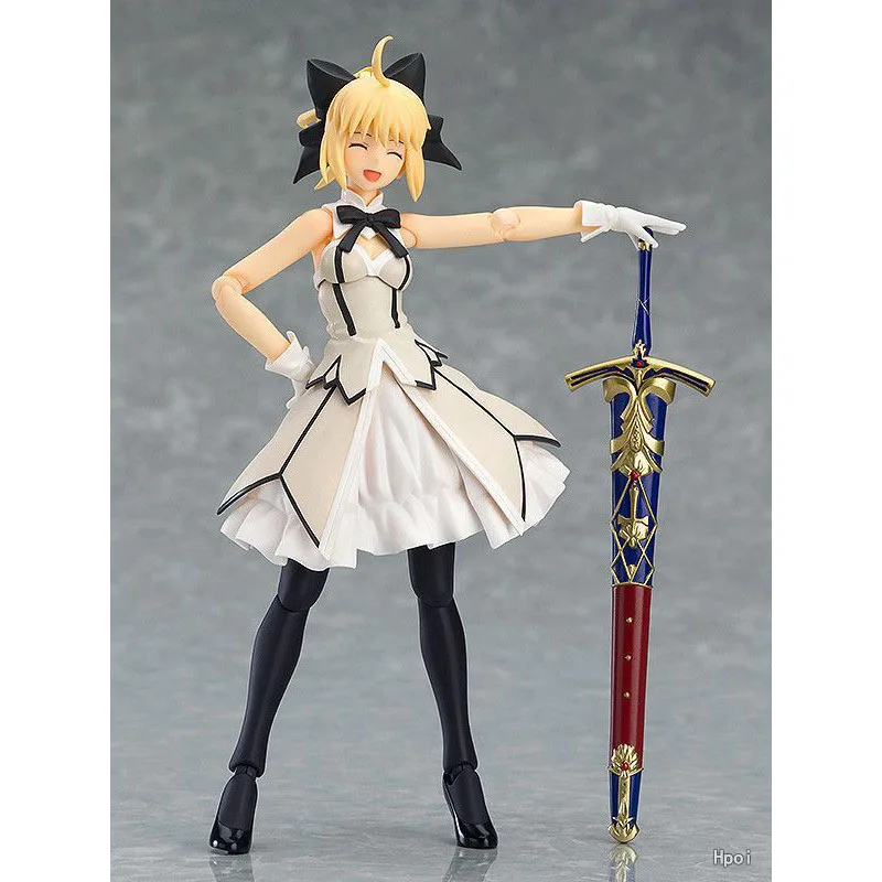 

Fate Grand Order 15cm Saber lily FATE The Holy Grail War Fate stay night PVC Anime Cartoon Collectible model toy