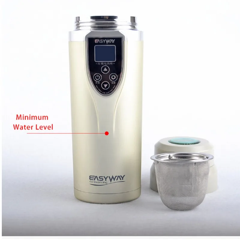 Бесплатная доставка высокое качество автомобильная электрическая кружка 12 В