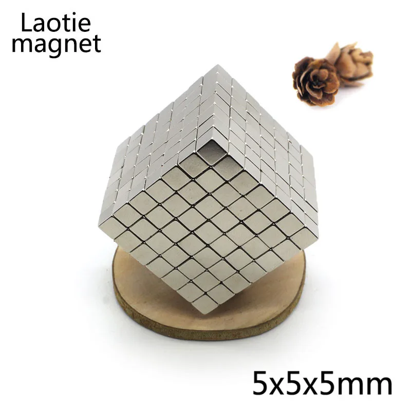 216 шт 5x5x5 блок Неодимовый Магнит 5 мм магический Магнитный куб постоянный супер мощный NdFeB магниты DIY Кубики-головоломки