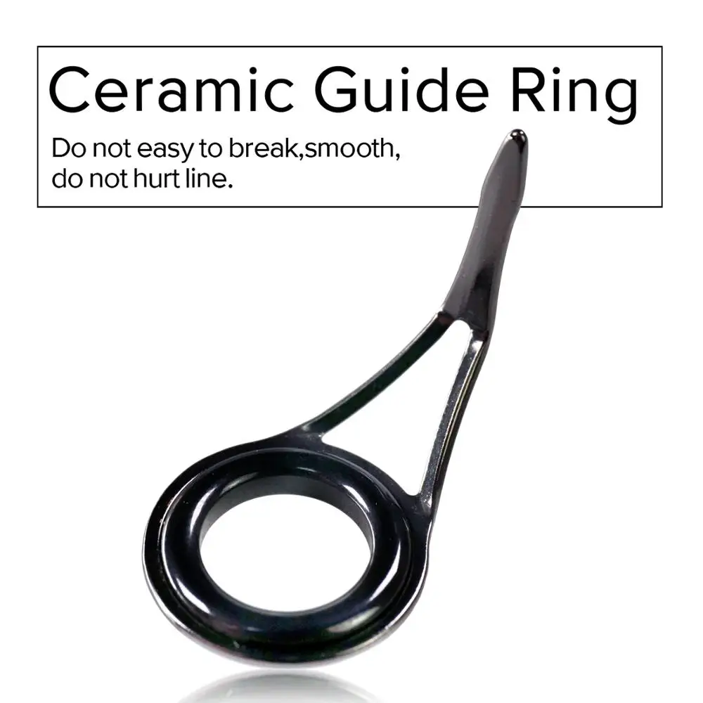 35 шт./кор. направляющие для удочек из нержавеющей стали наконечники вертушки