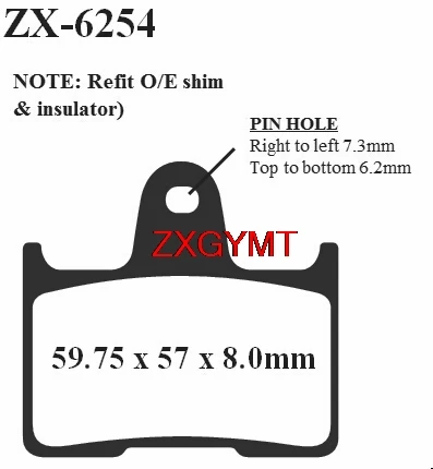 Sinter HH набор тормозных колодок для HONDA CB 1300 CB1300 R 2002 - 2004 передние и задние 04 02 03