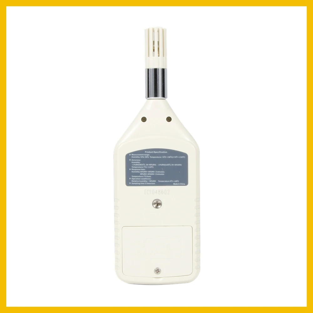 Ручной цифровой измеритель температуры влажности профессиональный 10 ~ 50C тестер