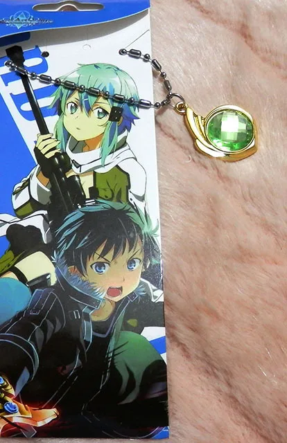 Аниме меч искусство онлайн САО киригая Kazuto Kirito Yuki Asuna брелок для косплея черное