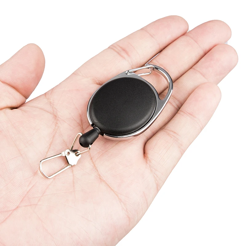 Zinger Retractor Extractor Keeper Tether Retractable Reel Anglers Badge Holder Fishing Tackle Boxes Fly Tools 600mm | Спорт и