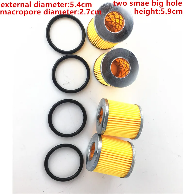 2PCS C0506  for Shenniu 254 tractor parts, the fuel filter element C0506 for engine HB295T, part number: C0506 CX0506