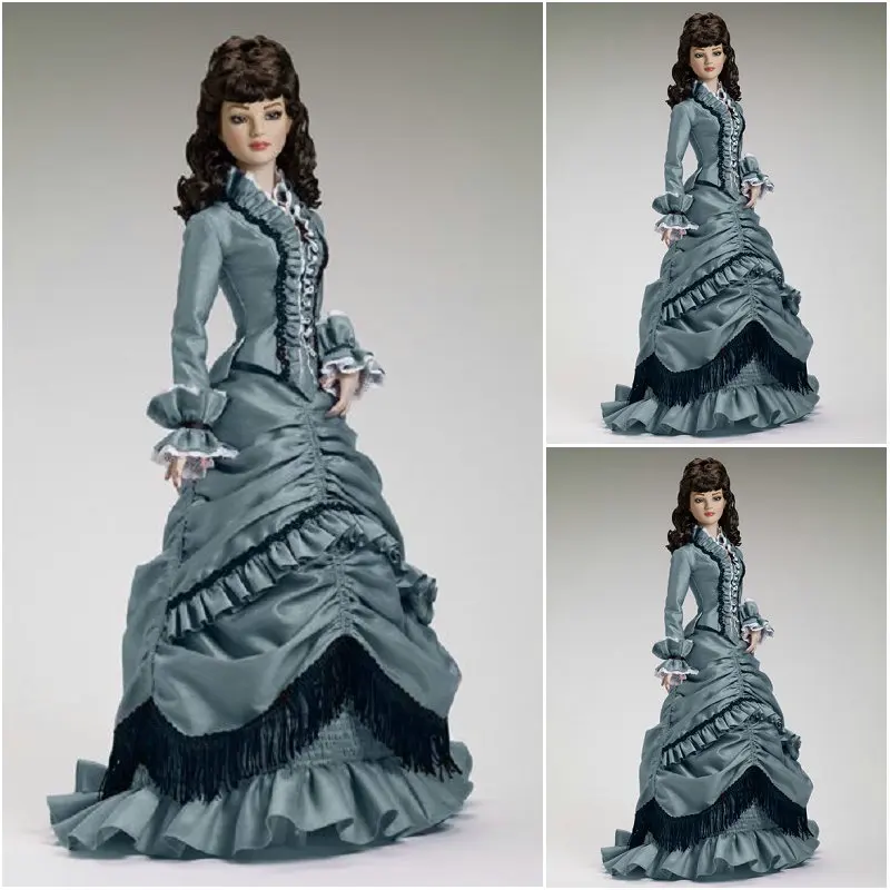 

New!Customer-made Victorian Dresses Scarlett Dresses Civil War dress Cosplay Halloween Lolita dresses US4-36 C-1017