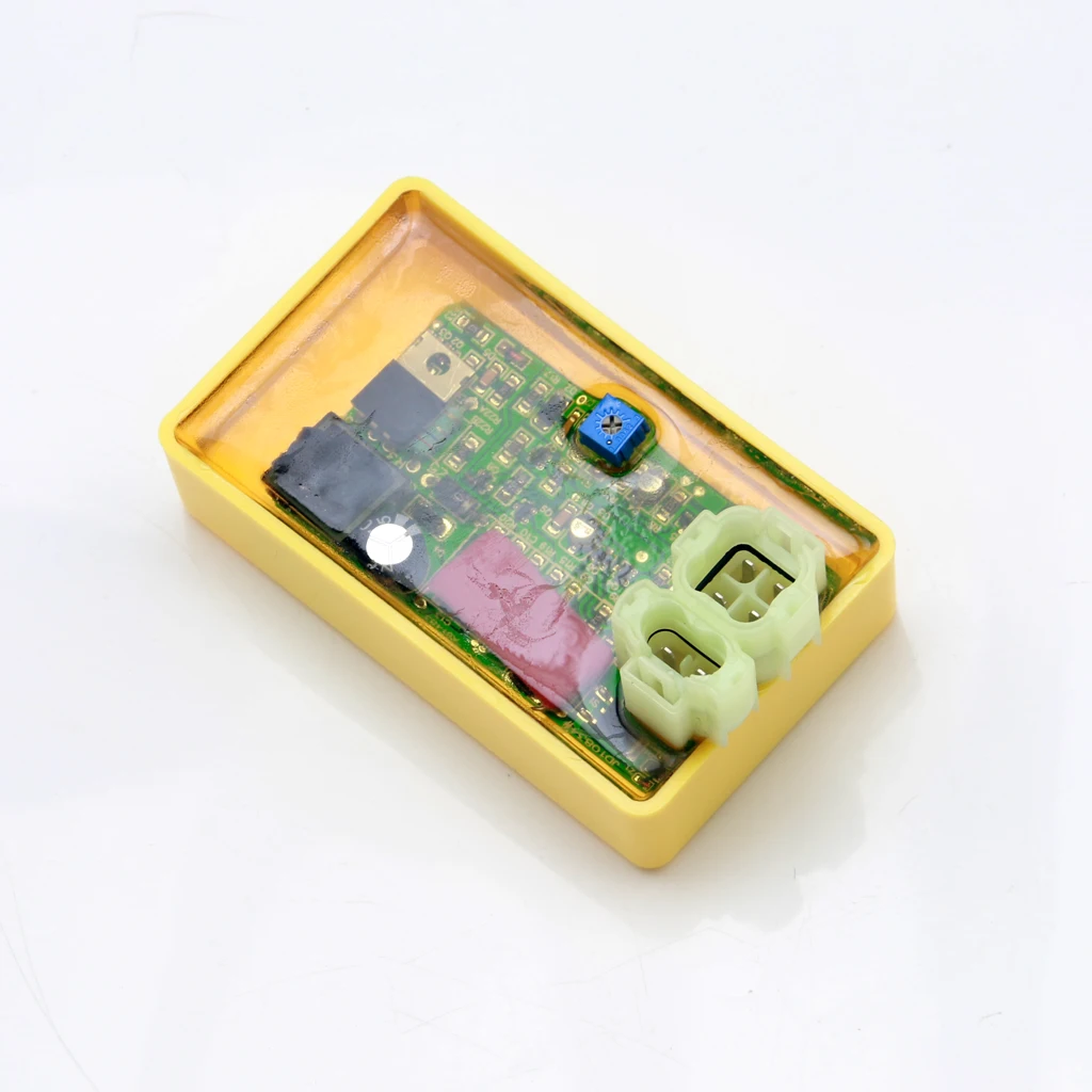 Высокая Производительность 6 pin DC Регулируемое Зажигание CDI GY6 Запчасти для