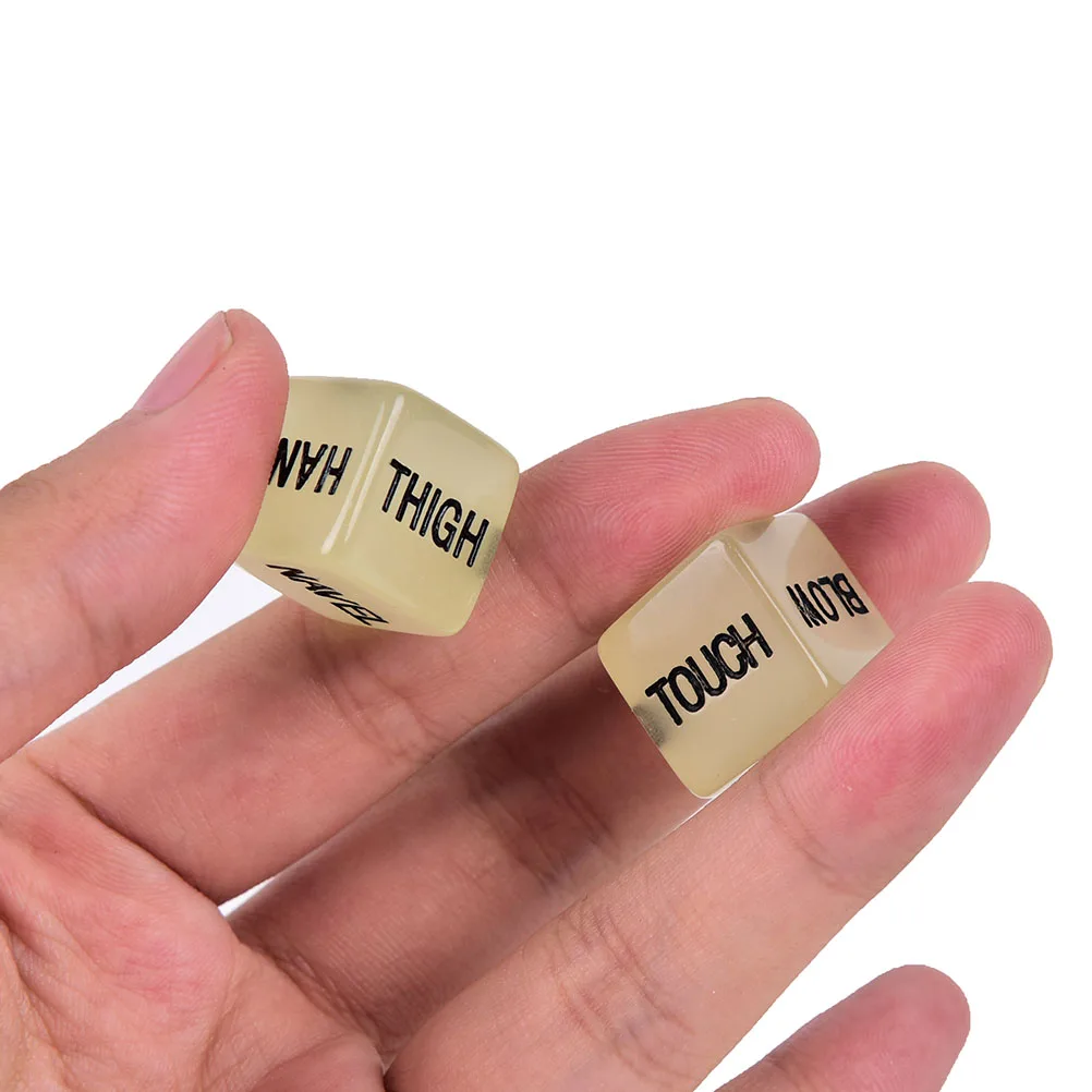 Из 2 предметов Забавные эротические игральные кости Романтика Любовь Юмор