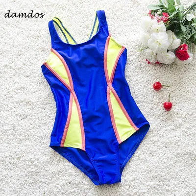 

2019 Kids Swimsuit Girls Swimwear Beach Dress One-piece Suit Kid Swimwear jellyfish Bathing Suit Girls Clothes