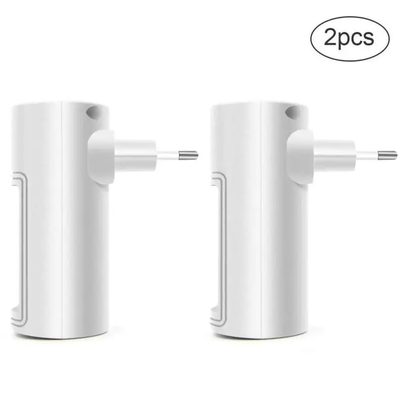EU Plug 2pcs Светодиодный аварийный светильник s для двери сада, мини эффективный светильник, лампа, настенный светильник для дома, лестницы, спальни, Ночной светильник, аварийный светильник s - Цвет: EU Plug 2pcs