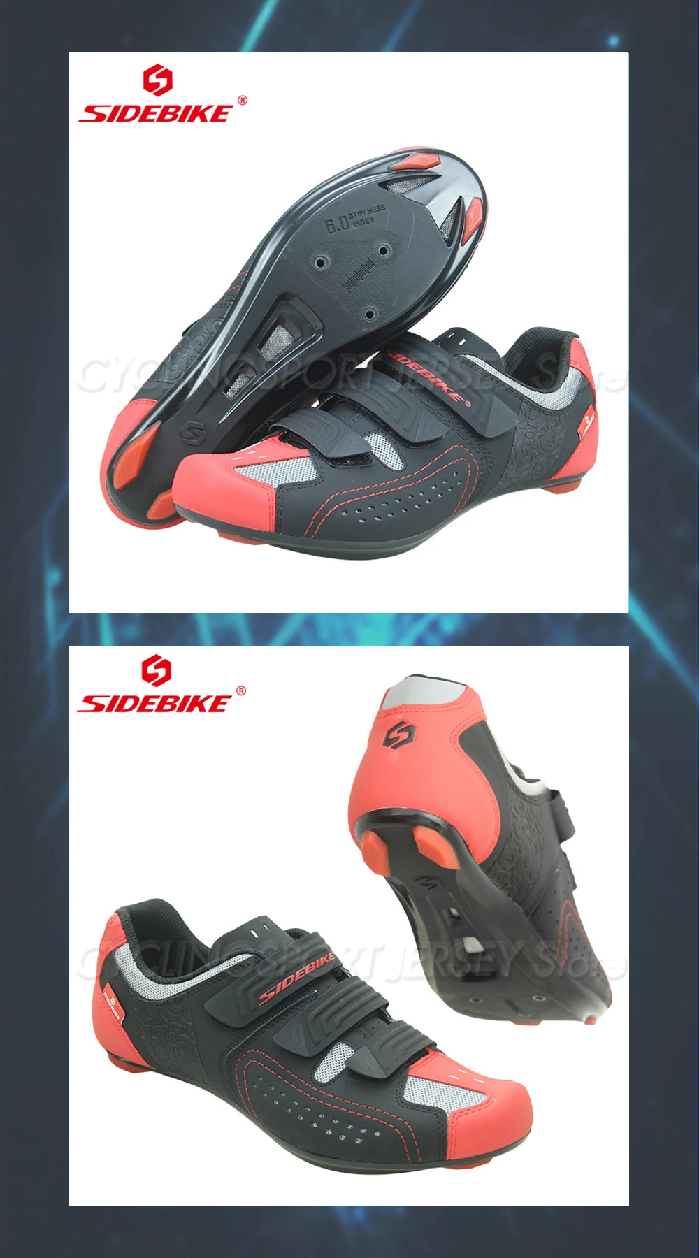 Sidebike Sapatilha Ciclismo/Женская обувь для велоспорта MTB, Мужская обувь для горного велосипеда из углеродистого материала, Zapatos Bicicleta, черные кроссовки для велосипеда
