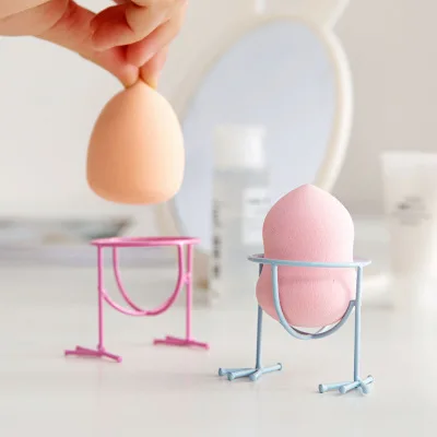 2 шт. из железной проволоки макияж губка держатели буфами на рукавах